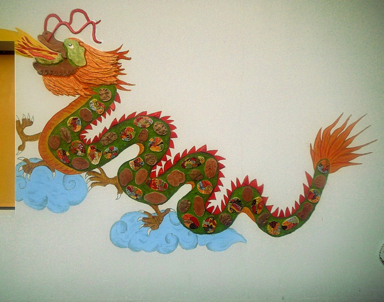 fresque dragon